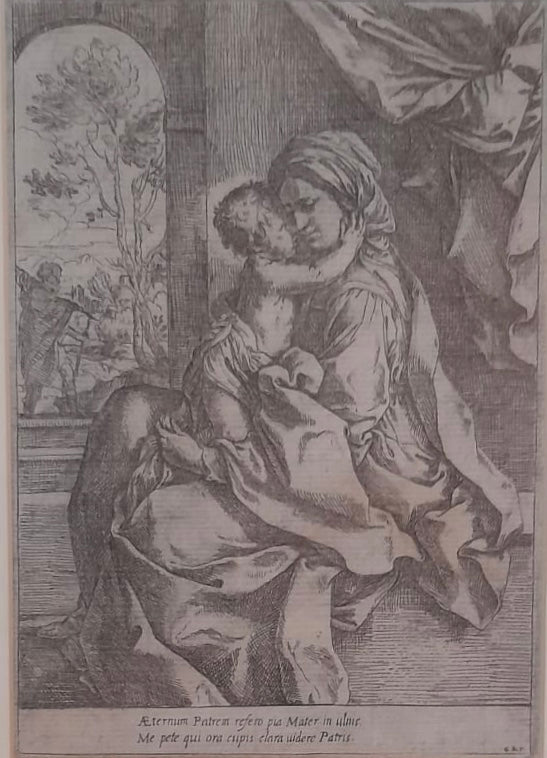 Virgin seated with the Christ Child