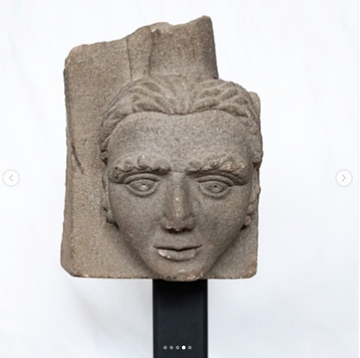 Medieval Head of an Angel